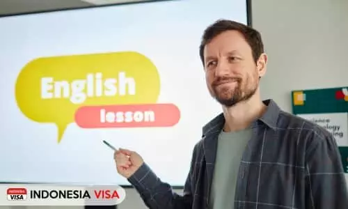 english teacher work in indonesia