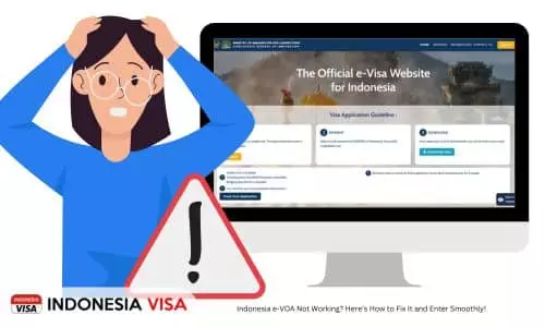 Indonesia e-VOA Not Working